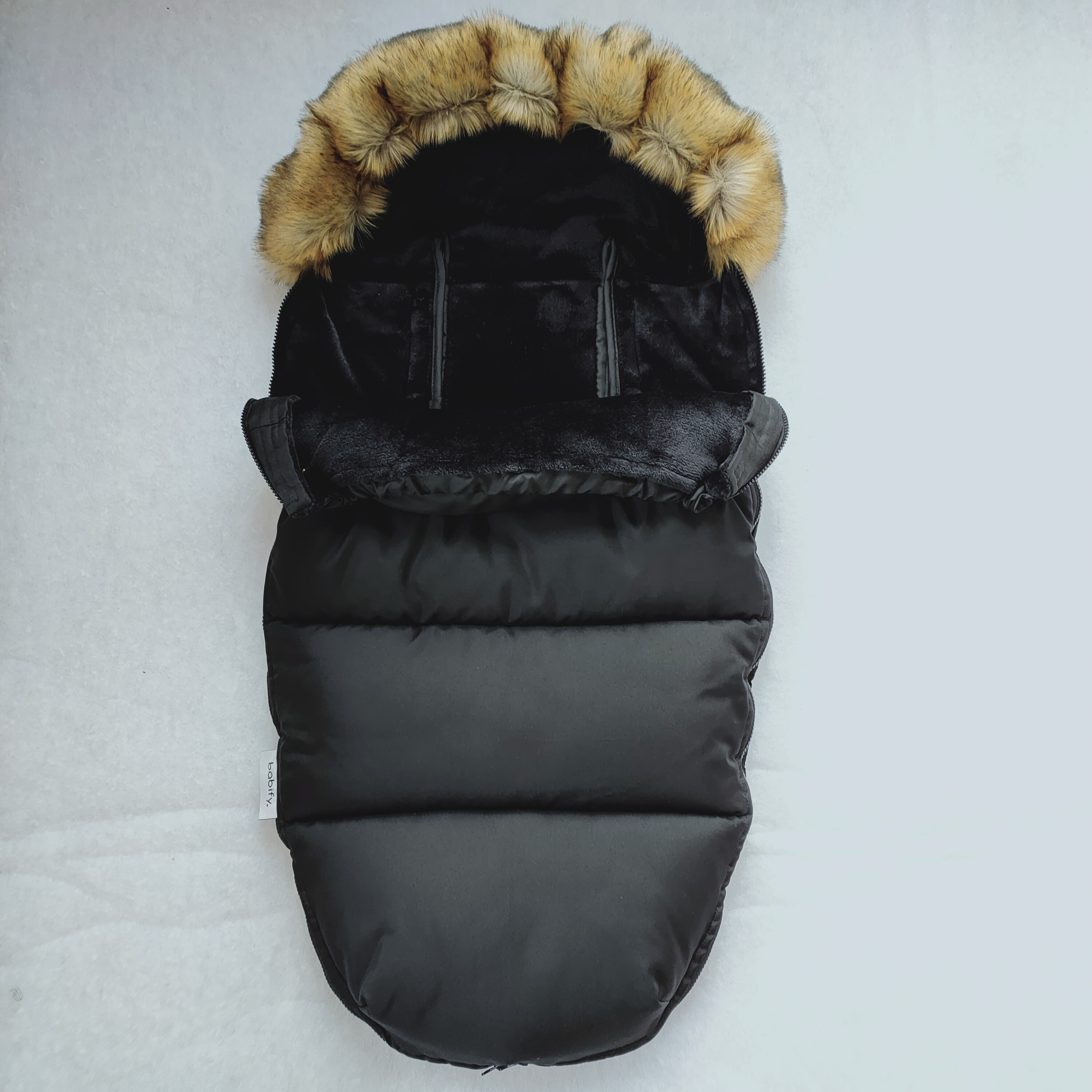Pram Black Universal Footmuff 